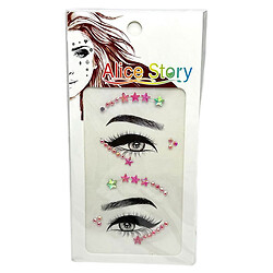 Наклейки-стрази для обличчя, Mic