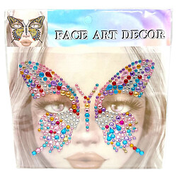 Наклейки-стразы для лица, Mic