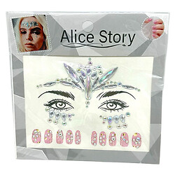 Наклейки-стразы для лица и ногтей, Mic