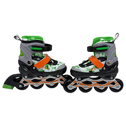 Ролики, размер S (30-33), металл. рама, колеса PU 1 с подсветкой, Mic