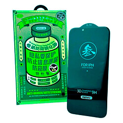 Захисне скло Apple iPhone 13 Pro Max / iPhone 14 Plus, Remax, Антишпигун, 3D, Чорний