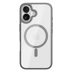 Чохол (накладка) Apple iPhone 17, Rock Guard Transparent, MagSafe, Сірий