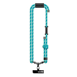 Шнурок Rock Multifunctional Glow, Синій