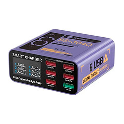 Зарядний пристрій Sunshine SS-304Q, Фіолетовий