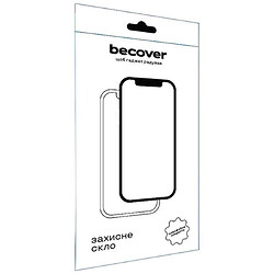 Захисне скло Tecno Spark 40, BeCover, 10D, Чорний