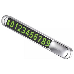 Карта парковки Proove Parking Number Plate Metal Lock, Серебряный