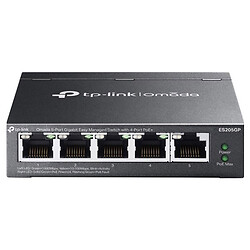 Коммутатор TP-Link Omada ES205GP, Черный