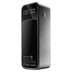 Портативна батарея (Power Bank) everActive EB-27Q Ultra, 27000 mAh, Чорний