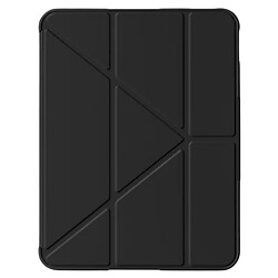 Чехол (книжка) Apple iPad Air 4 2020 / iPad Air 5 2022, BeCover Rugged Origami Transparent, Черный