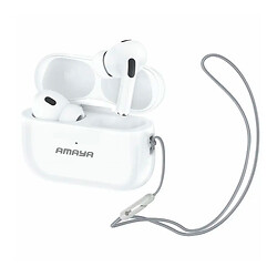 Bluetooth-гарнітура Amaya ANC07, Стерео, Білий