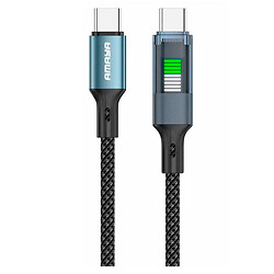 USB кабель Amaya 111CC, Type-C, 1.2 м., Черный