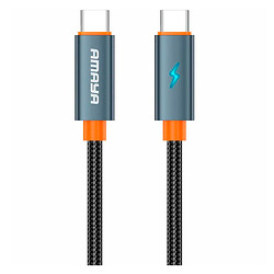 USB кабель Amaya CC58, Type-C, 1.0 м., Серый
