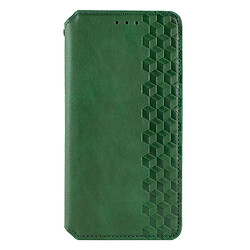 Чехол (книжка) Xiaomi Redmi Note 15, GETMAN Cubic, Зеленый