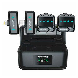 Мікрофон петличний Amaya ANC100, Чорний