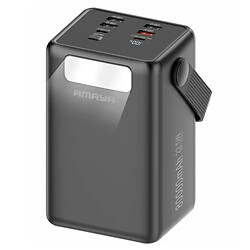 Портативна батарея (Power Bank) Amaya APB-80, 80000 mAh, Чорний