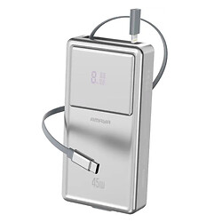 Портативна батарея (Power Bank) Amaya APB-F231, 20000 mAh, Срібний