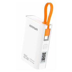 Портативна батарея (Power Bank) Amaya FD50, 10000 mAh, Білий