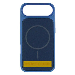 Чехол (накладка) Apple iPhone 17 Air, TechWoven Hybrid, MagSafe, Синий