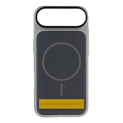 Чехол (накладка) Apple iPhone 17 Air, TechWoven Hybrid, MagSafe, Grey-Black, Серый