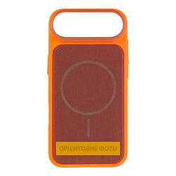 Чехол (накладка) Apple iPhone 17 Air, TechWoven Hybrid, MagSafe, Orange-Brown, Оранжевый