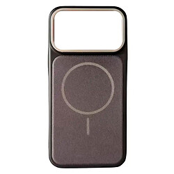 Чехол (накладка) Apple iPhone 17 Pro Max, TechWoven Hybrid, MagSafe, Black-Purple, Черный