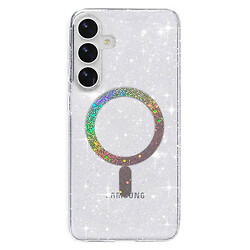 Чохол (накладка) Samsung Galaxy S26 / Galaxy S26 Pro, Epik Eclipse Sparkle, MagSafe, Прозорий