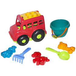 Автобус "Бусик №3" з пісочним набором, Colorplast