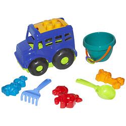 Автобус "Бусик" №3 с песочным набором, Colorplast