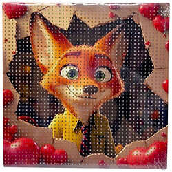 Алмазна мозаїка "Зоотропія", 20x20см, ВИД 1, Mic