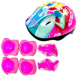 Защитное снаряжение "Принцессы": шлем, налокотники, наколенники, запястья, в сетке, Mic