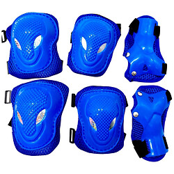 Защитный набор: налокотники, наколенники, запястья, в сетке, Mic