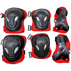Захисний набір: налокітники, наколінники, запʼястя, у сітці, Mic