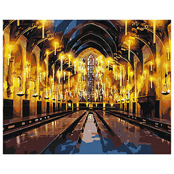 Картина по номерам с красками металлик "Harry Potter: Большой зал", 40х50см, Ідейка