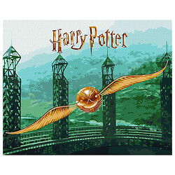 Картина по номерам с красками металлик "Harry Potter: Золотой Снитч", 40х50см, Ідейка