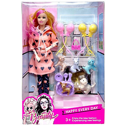 Лялька з улюбленцями, ВИД 1, Mic