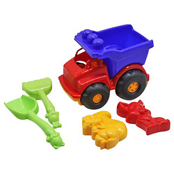 Самосвал №2 "Тотошка", красный с синим, Colorplast