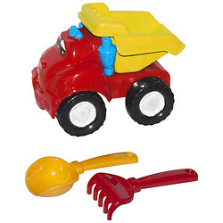 Самосвал №1 "Смайл", с грабельками и лопаткой, Colorplast