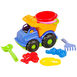 Самосвал "Тотошка" с пасочками, сине-жёлтый, Colorplast