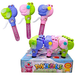 Мильні бульбашки "Слимак", 12 ШТУК У БЛОКУ, розмір 10.5х5.3х19.8 см, механічний вентилятор, в коробці, Mic