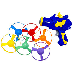 Пістолет-запускалка "Динозавр", 6 дисків у пакеті, Mic