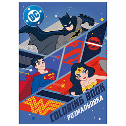 Розмальовка WB "Super friends: Сильні разом" зі стікерами, Ідейка