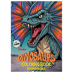 Раскраска WB "Хищные динозавры" со стикерами, Ідейка