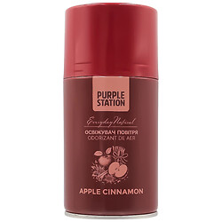 Балон змінний для авторозпилення Purple Station Apple&Cinamon, 260 мл