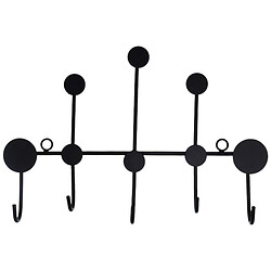 Вішалка настінна металева на 5 гачків