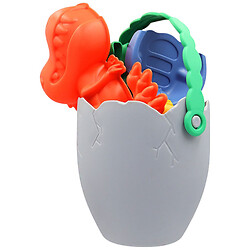 Набор для игры в песке "Динозавры", 7 предметов