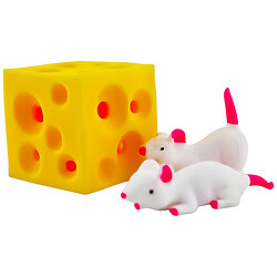 Набор игрушек-антистресс "Мышки с сыром"