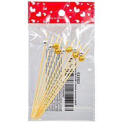 Набір шпажок бамбукових з фігуркою Кулька