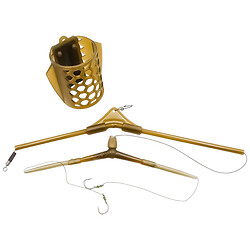 Снасть рыболовная FISHERMAN Фидер Т противозавертыватель №37, 40 г