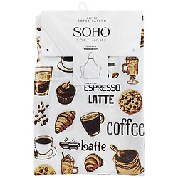 Фартух кухонний бавовна SOHO колір в асортименті, 170 г/м2, 60х84 см