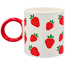 Чашка порцелянова Полуниця в асортименті, 380 мл